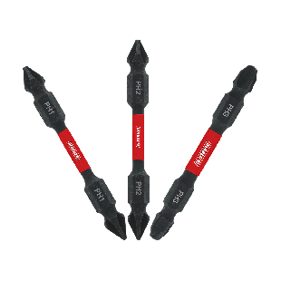 Diablo DDEPHV25-S3 2-3/8" Double-Ended Phillips Drive Bit Assorted Pack