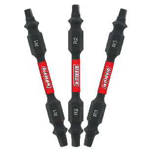 Diablo DDESQV25-S3 2-1/2" Double-Ended Square Drive Bit Assorted Pack