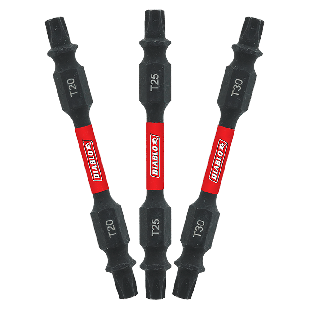 Diablo DDETV25-S3 2-1/2" Double-Ended Torx Drive Bit Assorted Pack