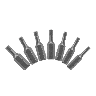 Diablo DHXV1-S7 1" Hex Drive Bit Assorted Pack