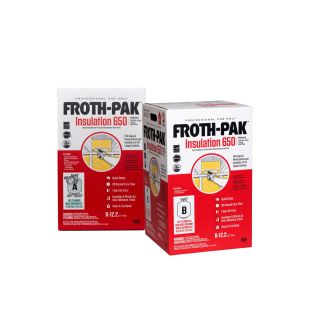 Dow 12031907 Froth-Pak Low GWP 650 Closed Cell Spray Foam Insulation Kit