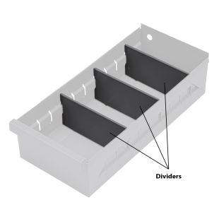Durham Manufacturing 010-95 Divider for Drawers 2-3/4" High