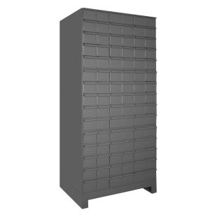 Durham Manufacturing 029-95 Steel Drawer Cabinet with Base and 90 XL Drawers - 6 Wide, 15 High - 34"W x 17-3/4"D x 68-3/8"H