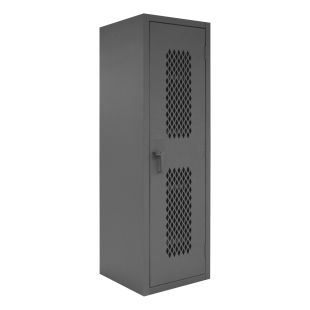 Durham HDCL-242478-4S-95 - 24" x 24" x 78" Steel Visible Storage Locker