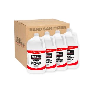 Eagle Industries HS-1GAL-CS Liquid Based Hand Sanitizer - 1 Gallon Bottle - Case of 4