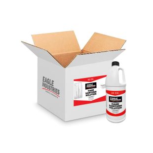 Eagle Industries HS-32OZ-CS Liquid Based Hand Sanitizer - 32 oz. Bottle - Case of 12