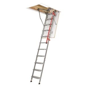 Fakro LML Insulated Steel Attic Ladders - 350 lbs Capacity