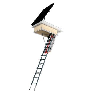 Fakro LML Insulated Steel Attic Ladder and DRL Roof Hatch Combo