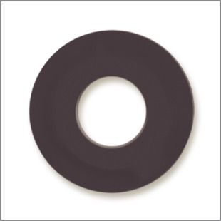 Feeney Black Flat Nylon Washers
