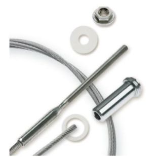Feeney CableRail 6700 Series 3/16" Stainless Steel Cable Assembly for Metal Frames