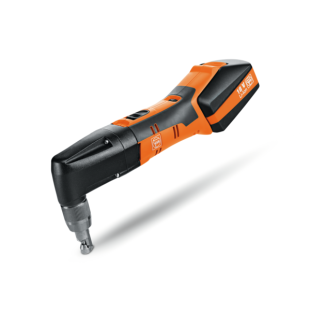 Fein 71320562090 ABLK 18 1.3 CSE Cordless Nibbler for up to 18 Gauge Thickness with 2 Batteries and Charger