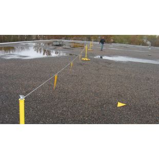 Garlock Powder Coated Everlasting Warning Line Permanent Visual Warning Systems