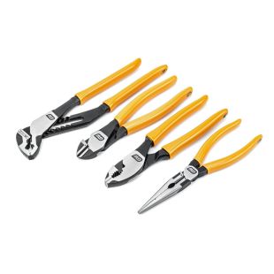 Gearwrench 82203 - 4 Pc. PITBULL Mixed Dual Material Plier Set