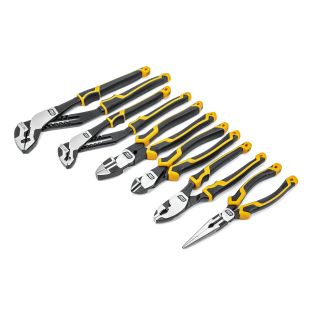 Gearwrench 82204C-06 - 6 Pc. PITBULL Dual Material Mixed Plier Set