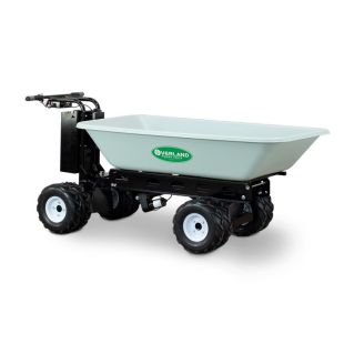 Granite Industries 70303 Overland Electric 4WD 9 cu. Ft. Wheelbarrow with Extended Range Battery and Power Dump