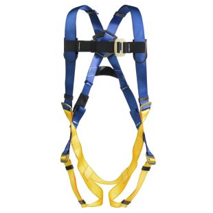 Werner H311002 LiteFit Safety Harness - 1 D Ring - Pass Through Chest - Pass Through Legs - Med/Large