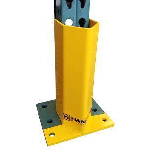 Handle-It P12-3R Universal Rack Post Protector - 12" High x 3-1/4" Wide