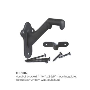 House of Forgings 3002 Aluminum Handrail Mounting Brackets