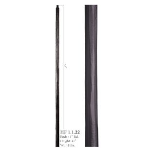 House of Forgings 1" Plain Solid Round Newels