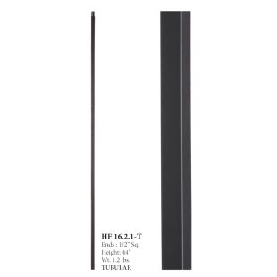 House of Forgings 1/2" Square Plain Bar Hollow Balusters