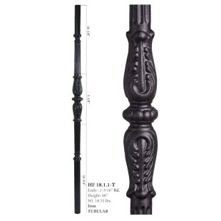 House of Forgings 1-3/16" Monte Carlo Single Knuckle Hollow Core Round Newels