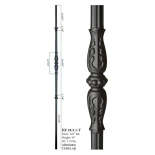 House of Forgings 5/8" Single Knuckle Round Balusters