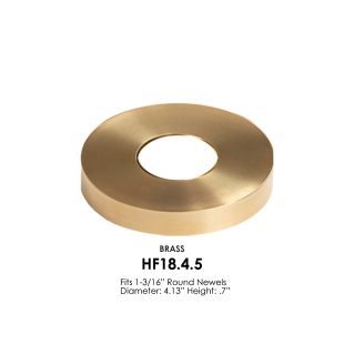 House of Forgings HF18.4.5 Brass Newel Flange Cover