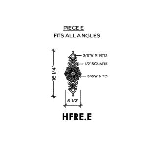 House of Forgings HFRE.E Regency Center Panel for All Angles