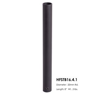 House of Forgings HFSTB16.4.1 Satin Black Baluster Sleeve