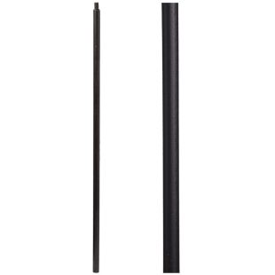 House of Forgings HFSTB16.5.11-T Round Newel - Satin Black