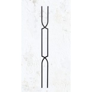 House of Forgings Harmony Crossed Arch Balusters