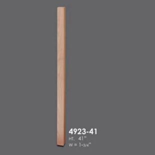 House of Forgings 4923-41 - 1-3/4"  Newel - 41"H - Red Oak