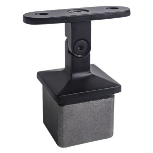 House of Forgings AX20.005.031.A.STB Adjustable Square Post Handrail Support