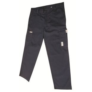 IronWear 6710 Navy Flame Resistant 7 oz. Cargo Pants - Case of 10
