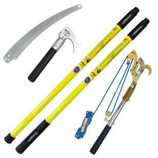 Jameson FGC-6PKG-7 - FGC Pole Pruning Kit - Base and Extension Poles with 16" Tri Cut Saw and Head, JA-34DP Pruner Package and Adapter