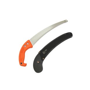 Jameson HS-16TE-OB Orange Hand Saw with 16" Tri-Cut Blade and Rubber Belting Scabbard