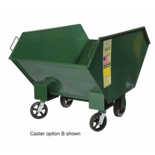 Jesco Chip and Waste Trucks with Casters