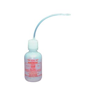 Justrite 14009 16 Ounce Polyethylene Dispensing Bottle with Flexible Tube For Flammable Liquids