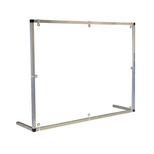 Justrite 15611 - 3' X 4' Counter/Desktop Workspace Cough and Sneeze Guard