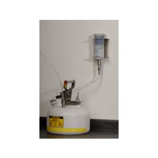 Justrite 28151 Wall Bracket Kit with Stainless Connector To Relocate The HPLC Coalescing/Carbon Filter