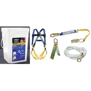 Werner Basic Roofing Fall Protection Kit with Harness