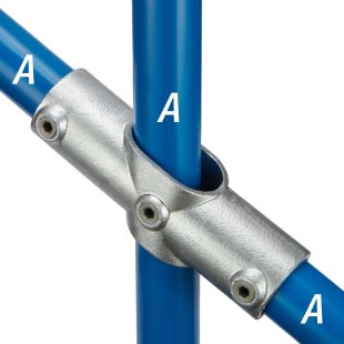 Kee Safety Kee Klamp Two Socket Cross - 11&deg; to 30&deg;