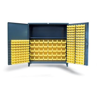 Strong Hold King Size Bin and Shelf Storage Cabinets