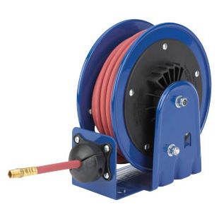 Cox LG Series Low Pressure Spring Driven Hose Reels with Hoses