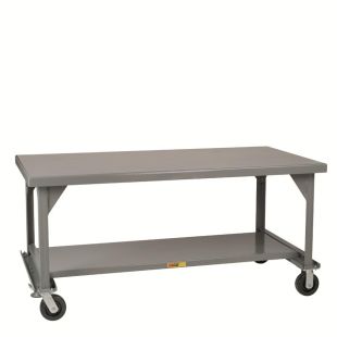 Little Giant Mobile Heavy-Duty Workbenches with Phenolic Casters