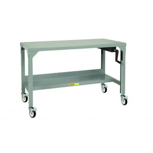 Little Giant Products Easy Lift Adjustable Height Mobile Workbenches