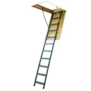 Fakro LMS Series Steel Insulated Attic Ladders - 300/350 lb Capacity