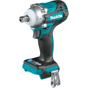 Makita XWT15Z 18V LXT&reg; Lithium‑Ion Brushless Cordless 4‑Speed 1/2" Sq. Drive Impact Wrench w/ Detent Anvil - Tool Only