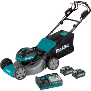 Makita GML01SM 40V max XGT&reg; Brushless 21" Self‑Propelled Commercial Lawn Mower Kit (4.0Ah)