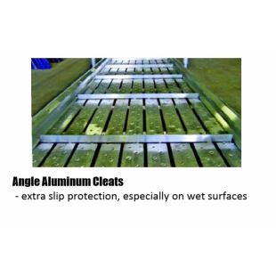 Angle Cleats for Aluminum Marine Gangways